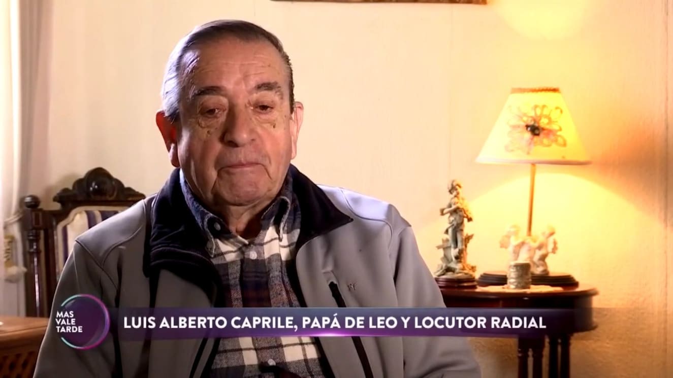 Fallece Luis Caprile, padre de Leo Caprile, a los 92 años