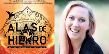 Libro Alas de hierro de Rebecca Yarros. Foto Instagram.