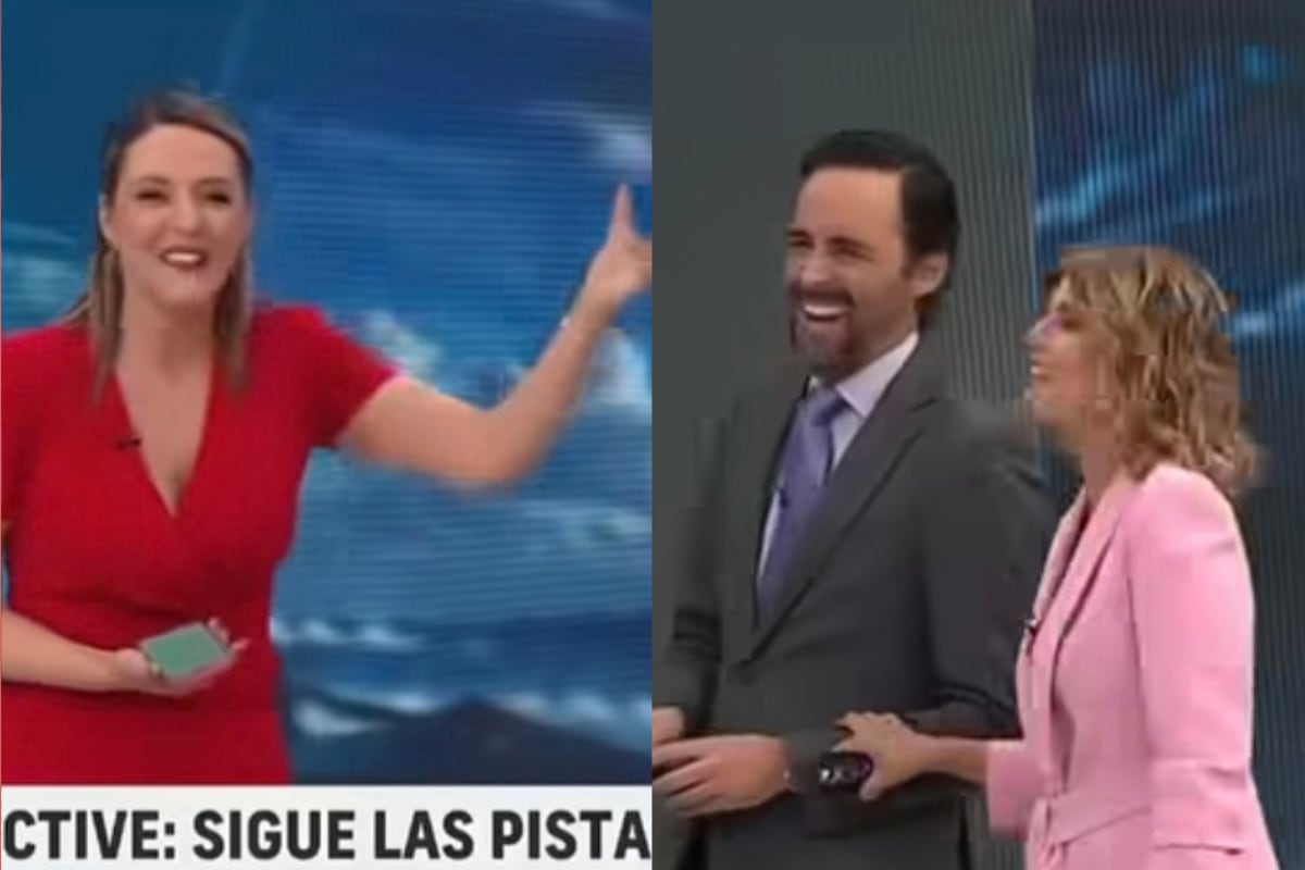 “Cochinos”: el chiste doble sentido que mató de la risa Macarena Pizarro y Daniel Matamala en el noticiario