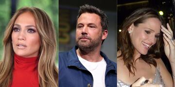 Jennifer Lopez, Ben Affleck y Jennifer Garner