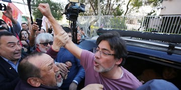 Ex alcalde de Recoleta Daniel Jadue sale anexo Capitan Yaber 2/9/2024.