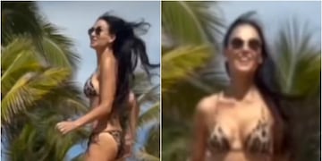 A los 61 años Demi Moore hizo gala de su eterna belleza con juguetón bikinazo