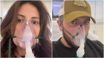 “Me duele hasta la uña”: Karen Paola y Juan Pedro Verdier causaron preocupación al terminar en urgencias