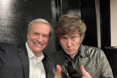 José Antonio Kast se reúne con Javier Milei en Santiago, referente de la derecha argentina