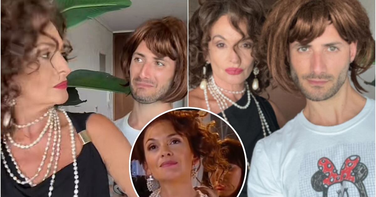 Humorista español recreó escena viral de teleserie Mujeres de Lujo con ...