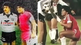 El día que Carlos Caszely y Diego Maradona se enfrentaron: exhibición del 10 argentino y doblete del Chino