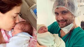 "Y nació nuestro chinito amado...": María Luisa Godoy y su marido anuncian la llegada de Domingo, su quinto hijo