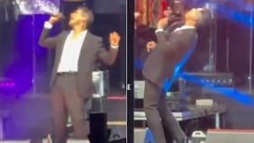 Palos a Yamila Reyna y llamativo comportamiento en pleno show: filtran video de Américo dando juego que remece la web