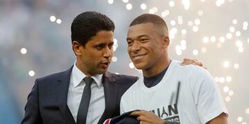 Al Khelaifi y Mbappé