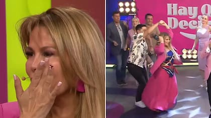Llegó llorando, se desahogó y se fue bailando cumbia: así fue la sorpresiva aparición de Cathy Barriga en Canal 13