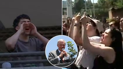 Se agarraron a insultos y hasta sacaron a Pinochet: Tenso encontrón entre vecinos en visita de Kast a San Miguel