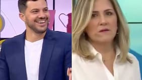 El particular “pelambre” de Simón Oliveros a Michell Adam en el Buenos Días a Todos: María Luisa Godoy lo frenó en vivo