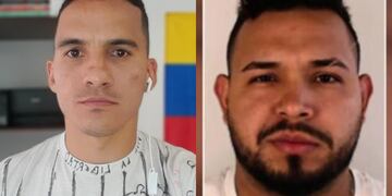 Maikel Villegas y Ronald Ojeda