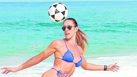 Natalia Guitler: "Es un placer ver al 'Mago', me gustaría que esté en la Copa América de mi país"