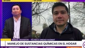 Violento asalto sufrió bombero que estaba siendo entrevistado en vivo