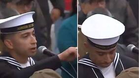 “Un par de preguntas para Gabriel Boric...”: Hermano marino de carabinero asesinado se quiebra al enviar duro recado