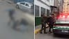 No les importó nada y se fueron con los cuchillos en mano: Cámara captó sangriento ataque en plena calle capitalina