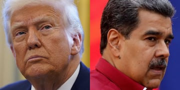 Donald Trump y Nicolás Maduro
