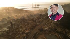 “Horas de tristeza y luto”: futbolista de 20 años falleció junto a su madre en incendio forestal en Penco