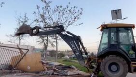 Se concretó la demolición de mausoleo narco en Buin dedicado a integrante de la peligrosa banda criminal “Los 55″