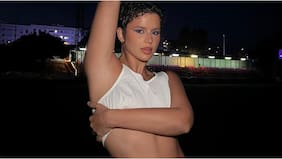 “Estás buenísima”: Nathy Peluso sacó suspiros con revelador y sensual vestido transparente