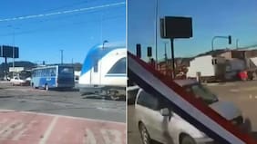 “¡No sea mentiroso!”: nuevo video deja en evidencia a chofer de micro que puso en riesgo a pasajeros en cruce ferroviario