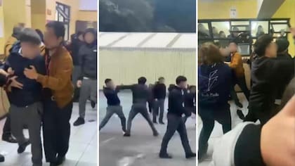 Imágenes fuertes: brutal riña en liceo de Talcahuano termina con al menos siete profesores lesionados