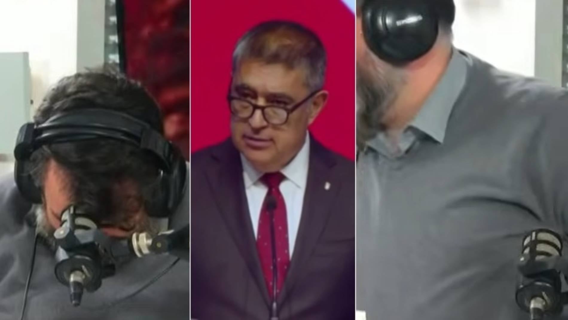 “¡¿Pero por qué?!“: conocido historiador se golpea la cabeza tras error en discurso de Desbordes y ”se va" de transmisión
