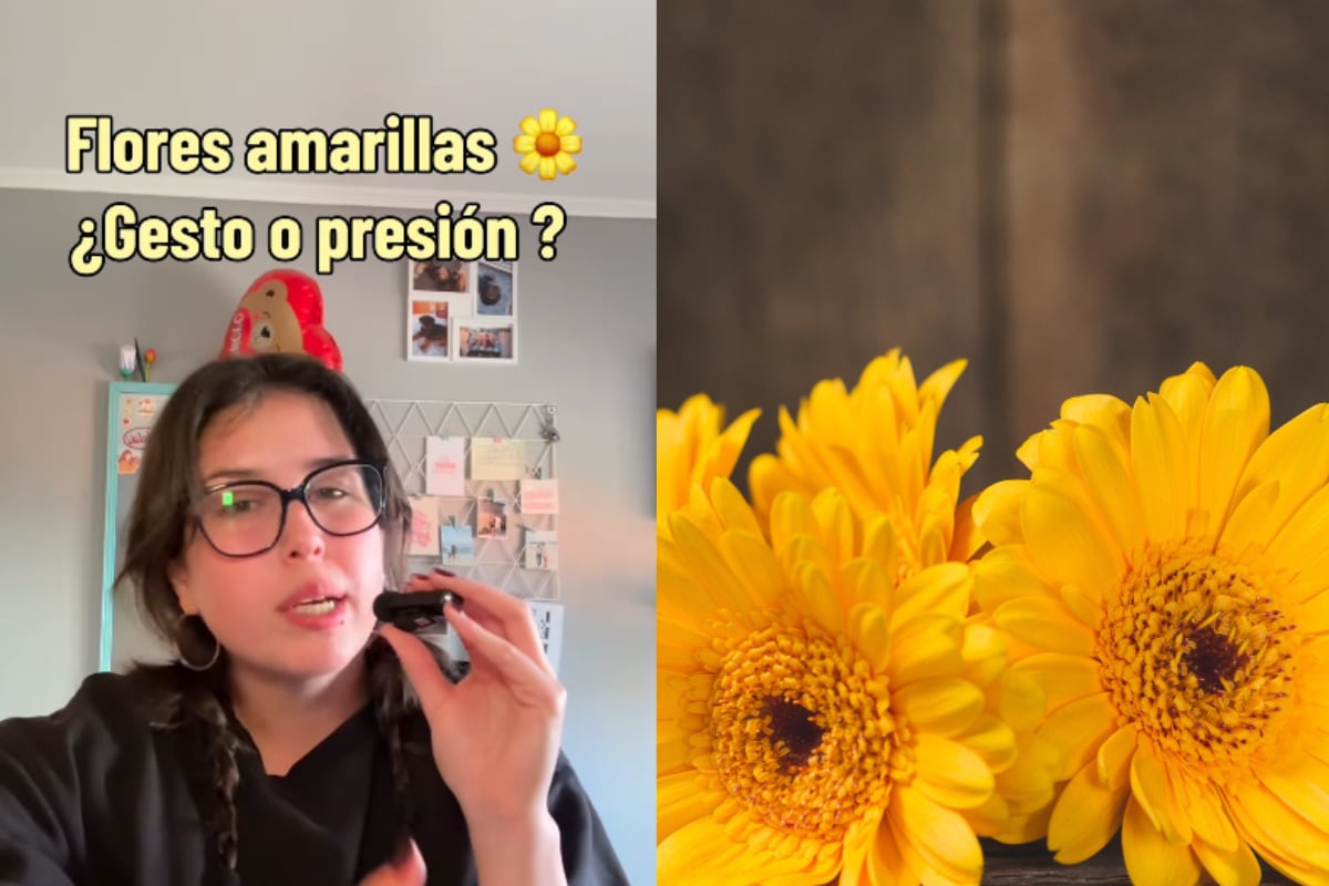 “Amiga, tienes que reflexionar”: joven se viralizó con reflexión sobre las flores amarillas