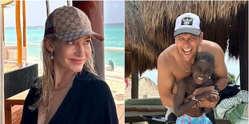 Marcela Vacarezza y Rafael Araneda comparten idílicas postales de sus vacaciones familiares en Cancún