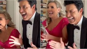 ¡Emocionadísimo! La reacción viral de Chayanne al ver a su sobrina Lele Pons vestida de novia