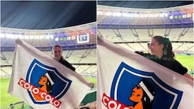 ¿No bastó? Influencer fue la única hincha de Colo Colo en derrota ante Fortaleza