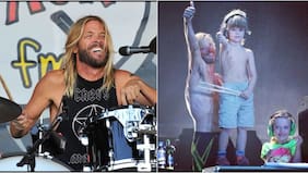 ¡Electrizante y emotivo!: hijo de Taylor Hawkins lo homenajeó tocando la batería junto a Foo Fighters