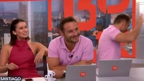 “¿Te pondrías Weon?”: el divertido momento que protagonizaron Chantal Aguilar y Francesco Gazzella