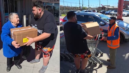 Alegró a todos con cuatro productos en su interior: Otakin lo hizo otra vez y sorprendió a vecinos con cajita dieciochera