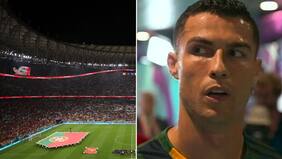 “Todos los ojos puestos en él”: La impresionante foto de Cristiano Ronaldo que se hizo viral en pleno partido