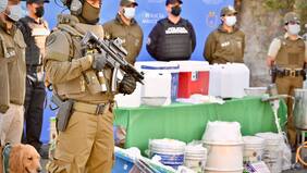 Más de 100 kilos de metanfetamina fueron decomisados en el aeropuerto: provenía de México