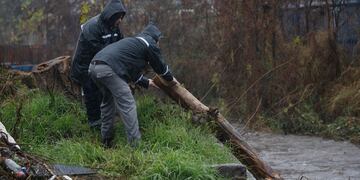 Referencial desborde de canal