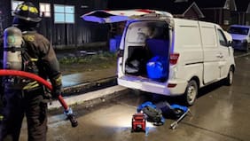 Se encuentra en riesgo vital: conductor encendió un cigarro y su vehículo explotó en Punta Arenas