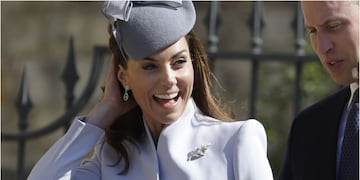 Kate Middleton fue paparazeada con noventero cambio de look