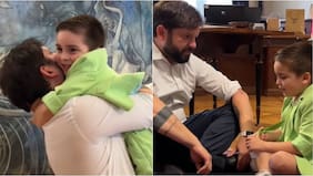 “¡Por fin te pude conocer en persona!”: Presidente Boric tuvo emotivo encuentro con niño que lloró al enterarse del fin de su mandato