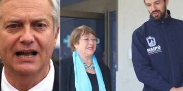 José Antonio Kast - Michelle Bachelet - Tomás Vodanovic