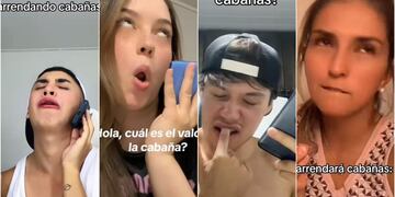 audio coquetón sobre precios de cabaña se viraliza y suma recreaciones en TikTok