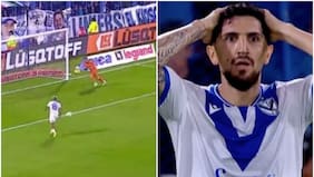 Ya es tildado como el “errado del año”: el insólito gol que perdió Vélez con Diego Valdés como protagonista