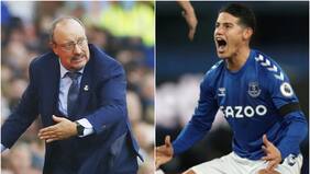 Rafa Benítez cargó contra James tras su salida del Everton