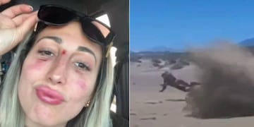 Rebeca Naranjo - caída