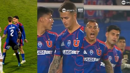 Se desconocieron: Altamirano y Calderón se enfrentaron en pleno partido de La U