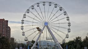 Así se ve Santiago desde la cima de La Gran Rueda