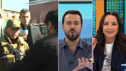 “Pancho, deja que Carabineros haga su trabajo”: Tensa discusión entre notero y conductores de matinal por detención en vivo