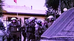 Iniciaron desalojo de la Municipalidad de Ercilla